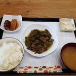 kitchen かえで - 料理写真:鹿の味噌漬け定食900円