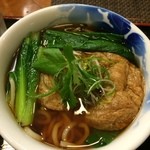 新たうどん - きつね菜うどん