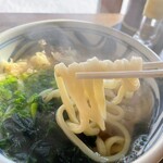 ほくほく庵 - 麺のアップ