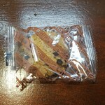 キッチン ブルー グローブ - お菓子のアップ