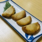 九州八豊　やせうまだんご汁 - めんたいさつま揚げ