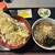 江戸そば きらら - 料理写真:天丼セット。1350円。