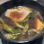 手打ち蕎麦 成冨 - 鴨せいろの鴨汁