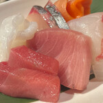 디너 16,500엔~의 생선이 점심은 1,650엔!