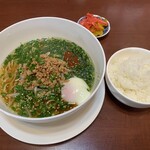 暖膳 - だんらーめん７２０円　ご飯（小）１５０円