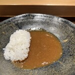 肉割烹 上 - カレー