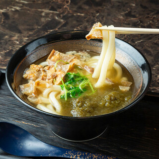 Homemade soup stock is delicious ♪ Homemade Kasu Udon!