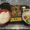 大分からあげと鉄板焼 勝男 - からあげ７個定食全景