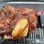 焼豚ひちまる - 焼豚端っこ(¥0)サービス