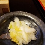 Marutaka Soba - 白菜漬け