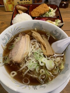 Ramen Enya - 醤油ラーメンランチ　¥777