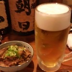 鳥好 - 生ビールとどて煮