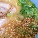 はなまるラーメン - 胡麻入り。