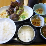 寿司吉 - 個人的に１番のお勧めメニューまぐろほほステーキ定食