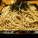 芭蕉庵 - ざる　ものすごく多い