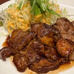 Oshokujidokoro Gochisouya - トンテキ定食1350円