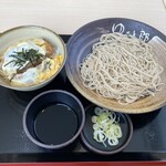 ゆで太郎 - ミニかつ丼セット＠730円