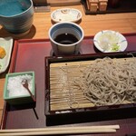 久庵 - せいろ蕎麦　塩でいただきました　蕎麦の香りが堪りません