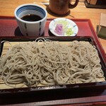 久庵 - せいろ蕎麦　十割蕎麦で細打ちなのに、強い蕎麦香、コシ、喉越し、旨味、どこを取っても文句無し