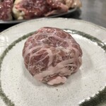 炭火焼肉 芝浦ホルモン - 自家製つくね