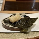 ぬま田 - 小柱　天麩羅　海苔巻き