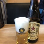 じげもんちゃんぽん - サッポロラガー（500ml）580円