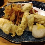 肴巧房和 nagomi - 冬野菜のかき揚げ