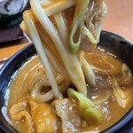 一久庵 - カレーうどん麺モチョモチョ