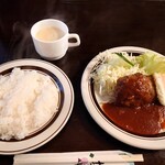 Resutoran Konishi - ハンバーグにポタージュスープ