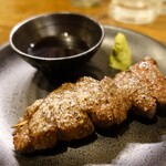もつ焼き煮込み 楓 - 牛ハラミ串