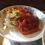 一丁目の食堂 - 煮込みハンバーグ