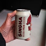 Sukon Ta - オープン記念で頂いた、シンハビール（330ml）