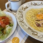 ココス - ベーコンのカルボナーラランチ