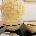 こひる庵 - むらさきの芋　黒みたみつがデフォルトでつくよ♡