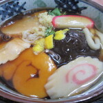 さくら井そば屋 - あんかけうどん　880円