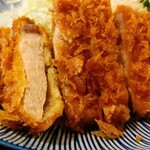 とんかつ稲 - お昼のロースかつ定食