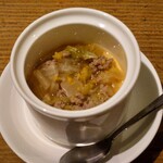 天ぷら Dining ITOI - 茶碗蒸しだけは外れでした。火が入りすぎて硬かった。