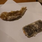 Tempuradaininguitoi - 煮穴子と明太もちチーズ天
