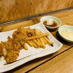 浜焼き海鮮居酒屋 大庄水産 - 鱈のフライ