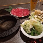 しゃぶしゃぶ美山 - 牛肉すき焼きセット