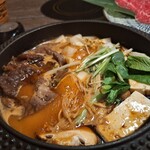 しゃぶしゃぶ美山 - 牛肉すき焼きセット