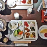 碧き凪ぎの宿 明治館 - 朝食（自分がとった料理）
