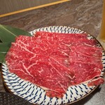 しゃぶしゃぶ美山 - 牛肉すき焼きセット