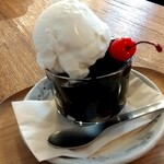 Cafe corte - コーヒーゼリーバニラアイスぞえ(*^▽^*)