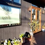 Cafe corte - 奥にはテラス席もありました☆