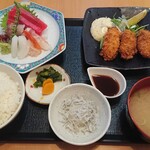 Yoroi Zushi - カキフライ定食