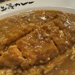 上等カレー - とんかつカレー
            　ルー・ライス共に大盛り  1,240円