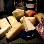 Assorted carefully selected cheese