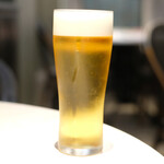 Ueno Ofuransutei - 生ビール 無料