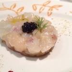 ヴィンチェロ - 白身魚とホタテのタルタル仕立て